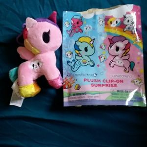 Tokidoki Neon Star Plush Clip on Trixie